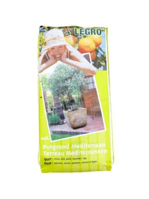 Potgrond mediterrane 40 liter